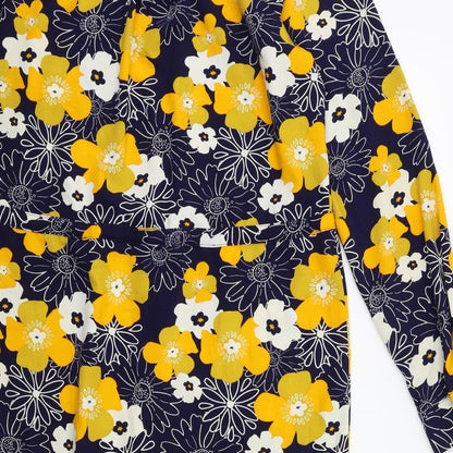 label be Womens Blue Floral  Shift  Size 10