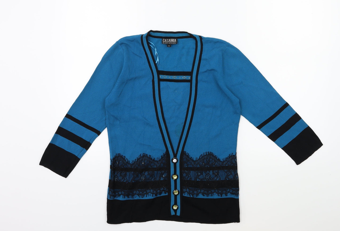 casamia Womens Blue   Cardigan Jumper Size S
