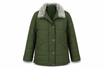 Damo Womens Green   Overcoat Coat Size 12