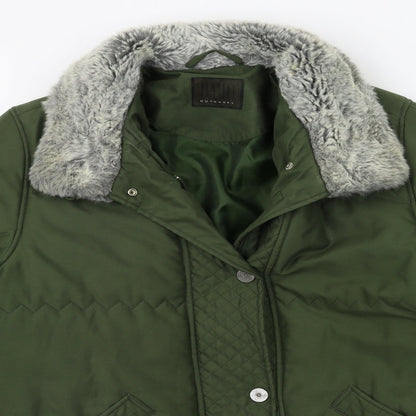 Damo Womens Green   Overcoat Coat Size 12