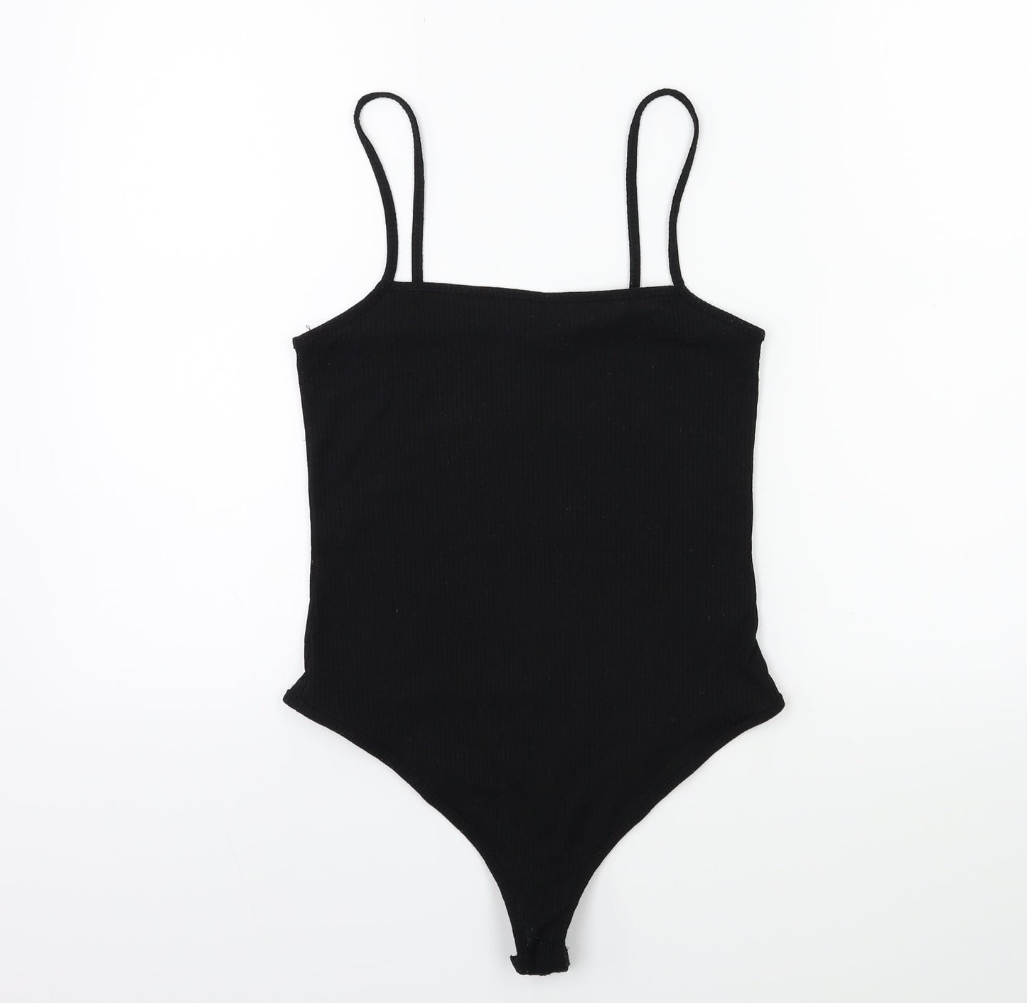 PRETTYLITTLETHING Womens Black   Basic Tank Size 10