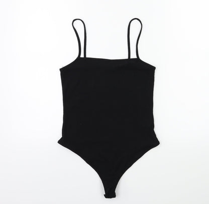 PRETTYLITTLETHING Womens Black   Basic Tank Size 10
