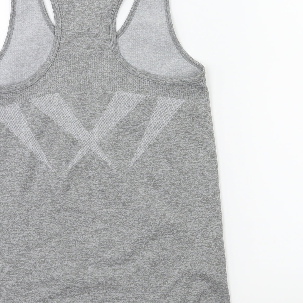 WORKOUT Womens Grey   Basic Tank Size 6