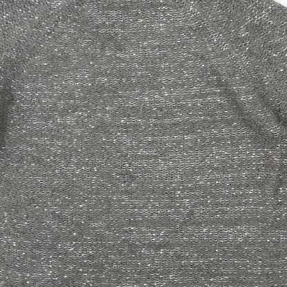 Brand and care label for George women’s grey knit jumper, size UK 14