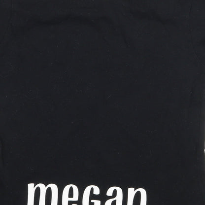 Miss E-vie Girls Black  Jersey Basic T-Shirt Size 9-10 Years  - Little Mixers