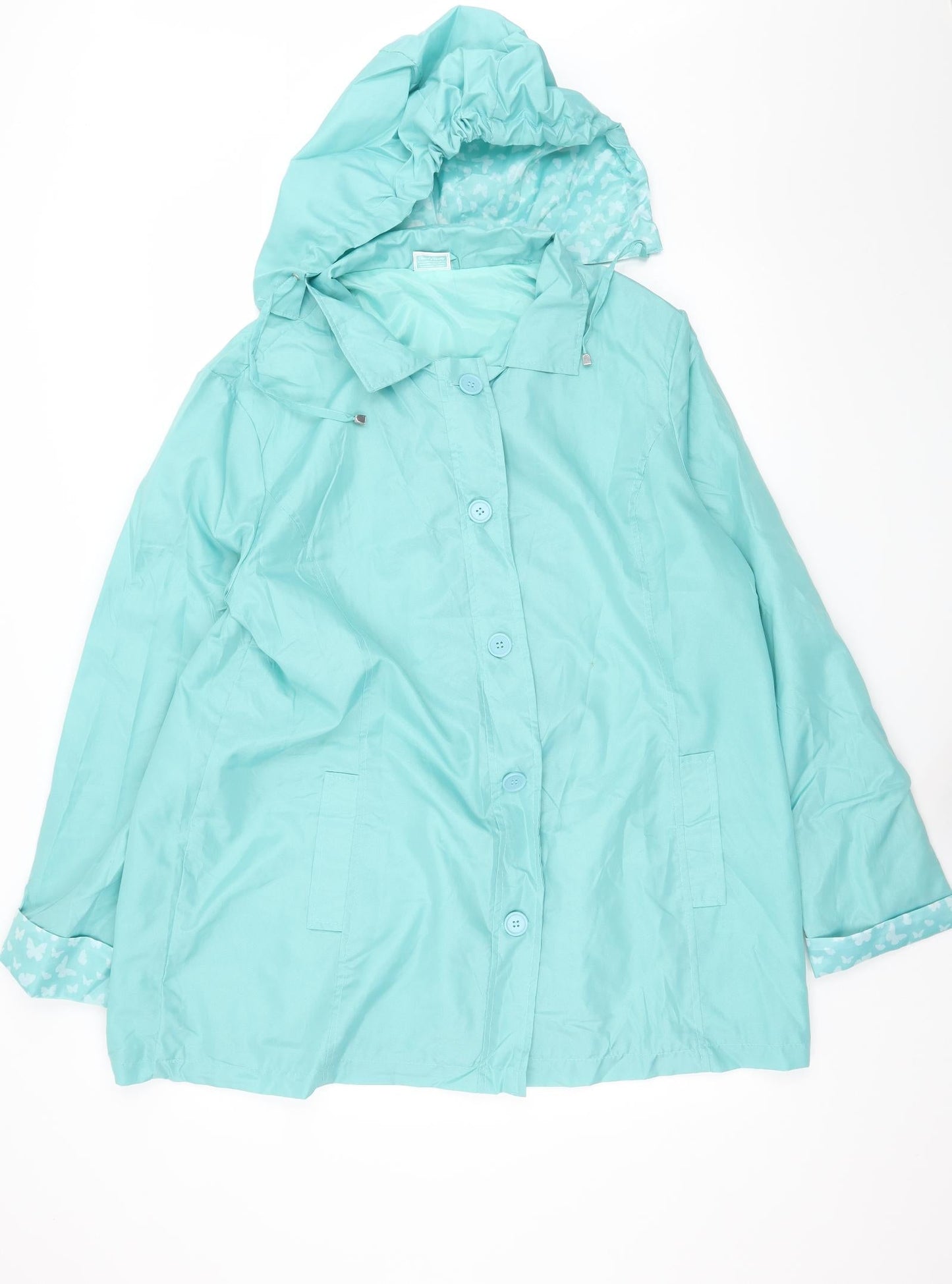 Womens UK Size L Anne De Lancay Blue Jacket