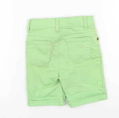 Denim & Co. Boys Green  Denim Cargo Jeans Size 12-18 Months