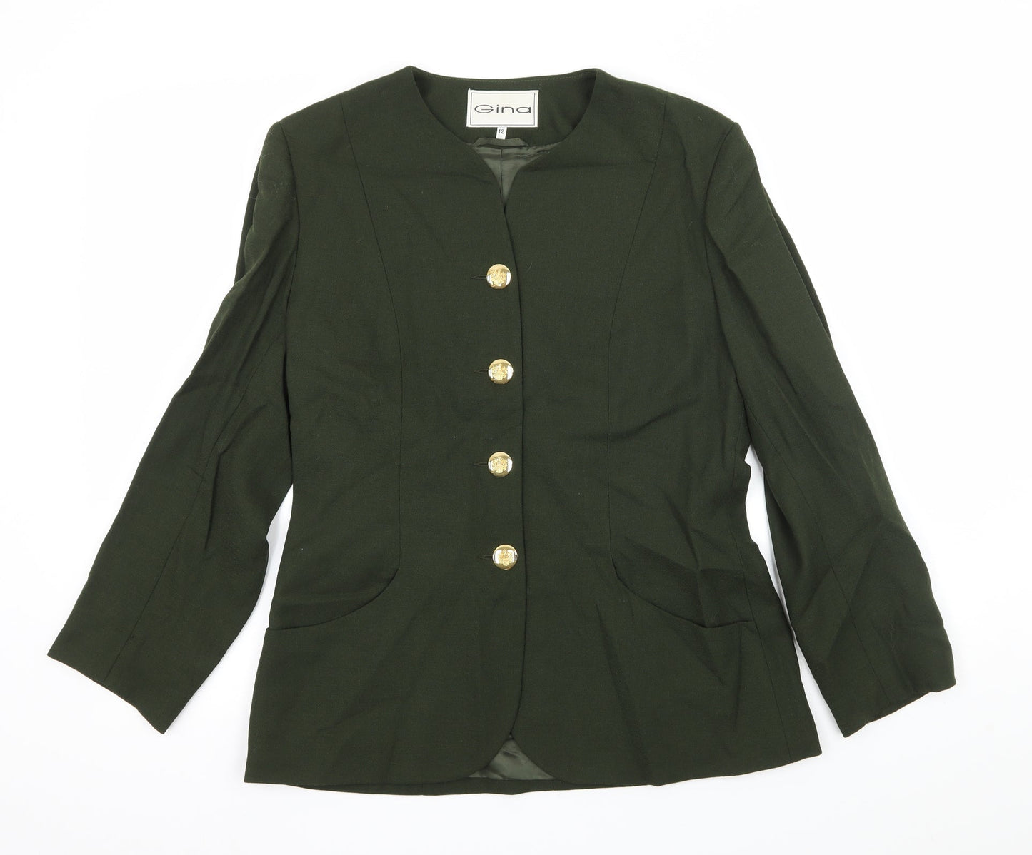 Womens UK Size 12 Gina Green Jacket