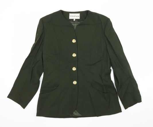 Womens UK Size 12 Gina Green Jacket