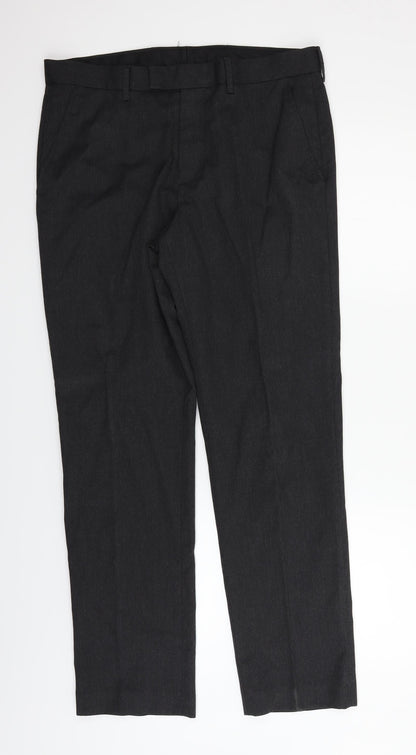 George Womens Grey   Trousers  Size 34 in L31 in