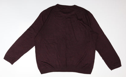 Red Herring Womens Purple   Pullover Jumper Size XL