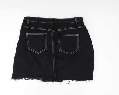 Womens UK Size 12 Misguided Flare  Skirt