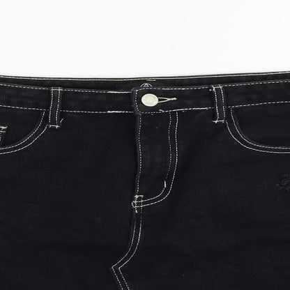 Womens UK Size 12 Misguided Flare  Skirt