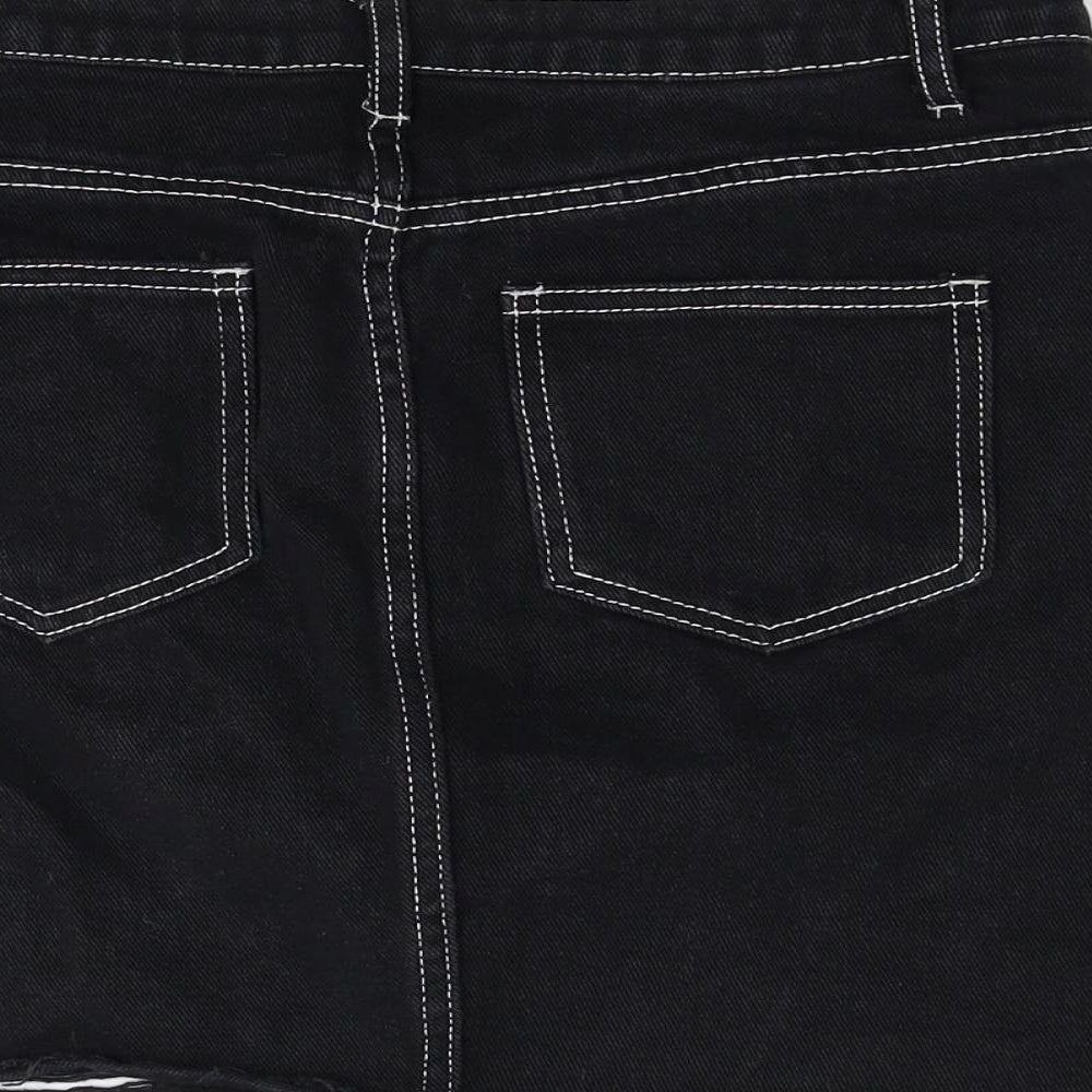 Womens UK Size 12 Misguided Flare  Skirt