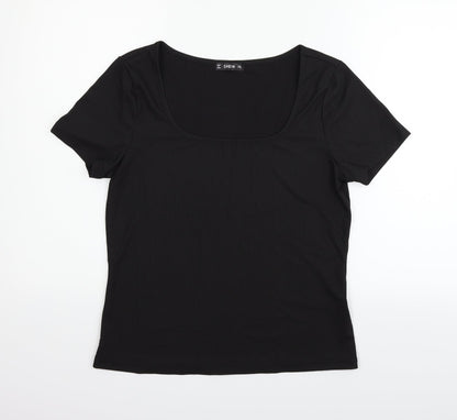 SheIn Womens Black   Basic T-Shirt Size XL