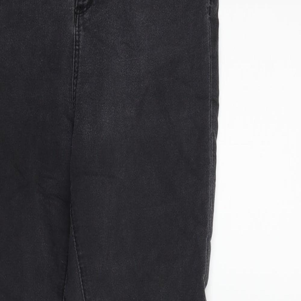 RE Womens Grey   Straight Jeans Size 10 L29 in