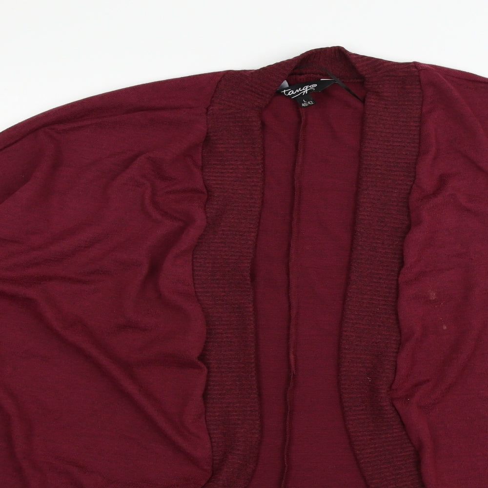 Tango Womens Purple   Cardigan Jumper Size L