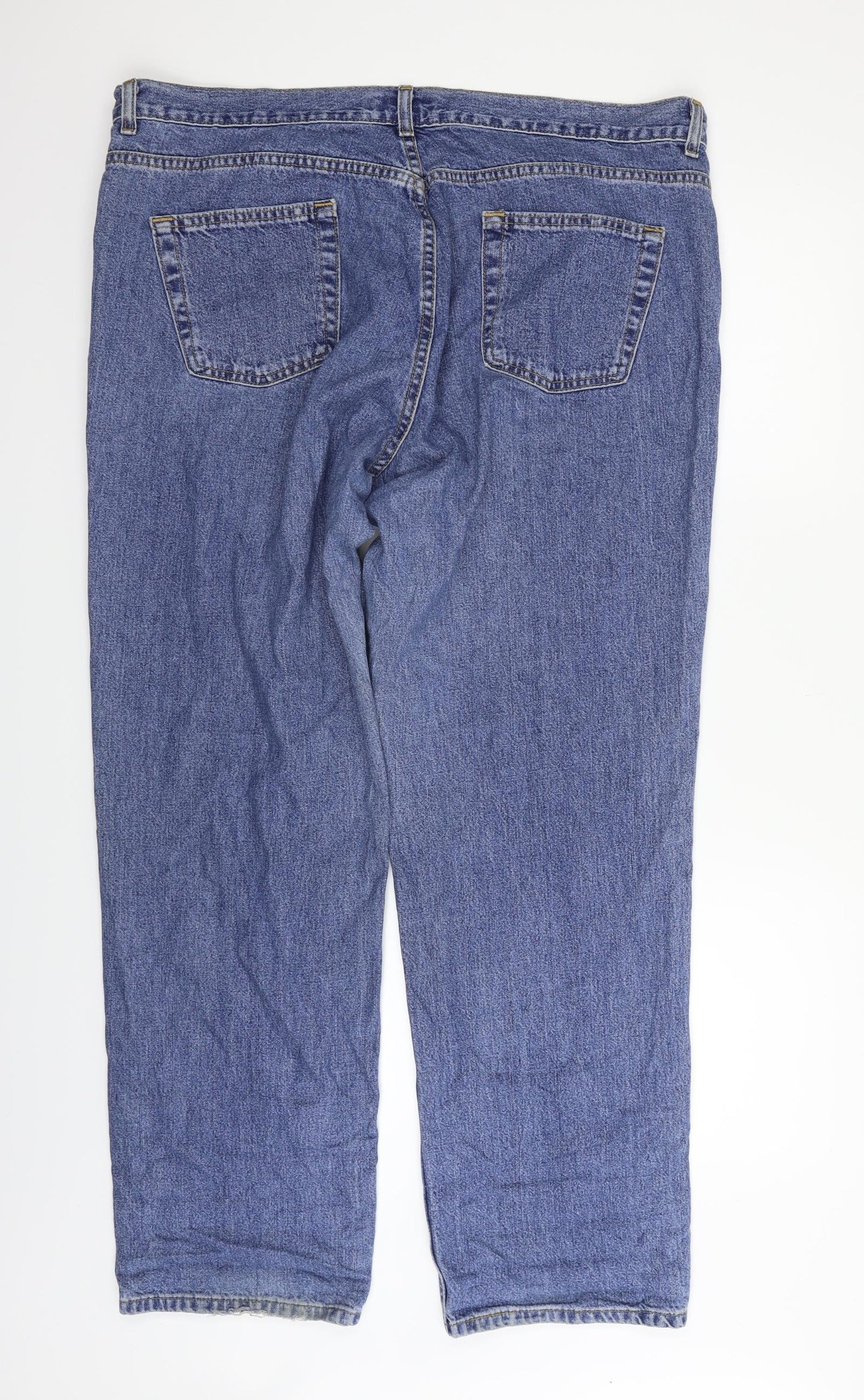 Faded Glory Womens Blue   Straight Jeans Size 40 in L30 in