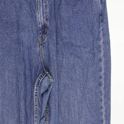 Faded Glory Womens Blue   Straight Jeans Size 40 in L30 in