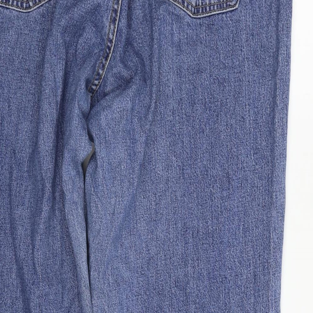 Faded Glory Womens Blue   Straight Jeans Size 40 in L30 in