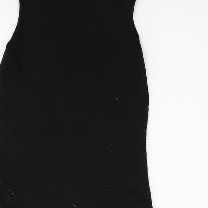 Womens UK Size 6 New Look Black Basic Tank