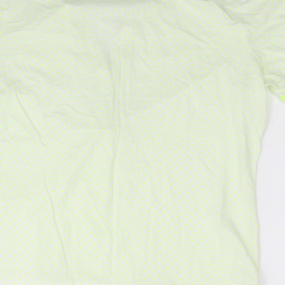Basler Womens Gold Polka Dot  Basic T-Shirt Size 14