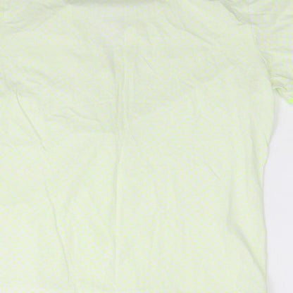 Basler Womens Gold Polka Dot  Basic T-Shirt Size 14