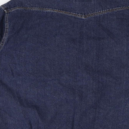 the look Womens Blue   Jacket  Size L