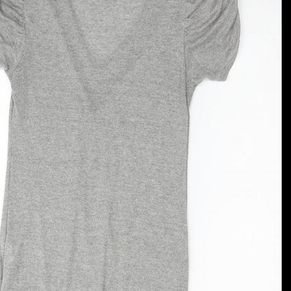 Logo Womens Grey   Fit & Flare  Size 14