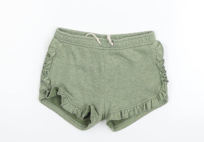 I love girls wear Girls Gold   Sweat Shorts Size 6 Years