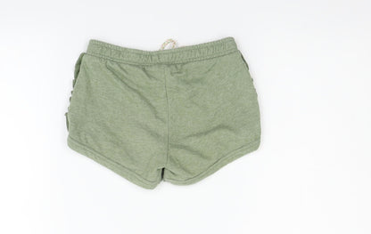 I love girls wear Girls Gold   Sweat Shorts Size 6 Years