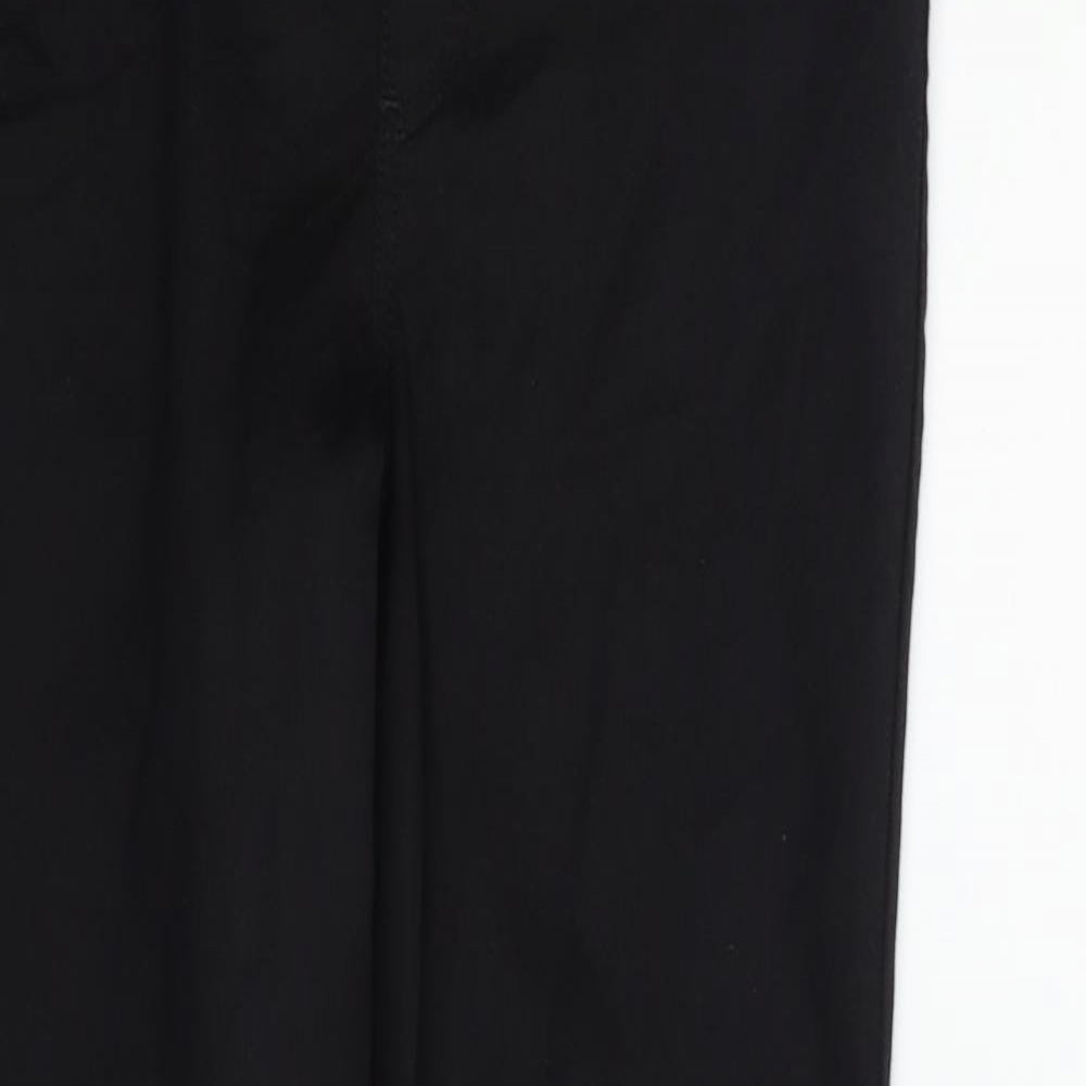 Womens UK Size 12 F&F Regular Fit  Black Trousers