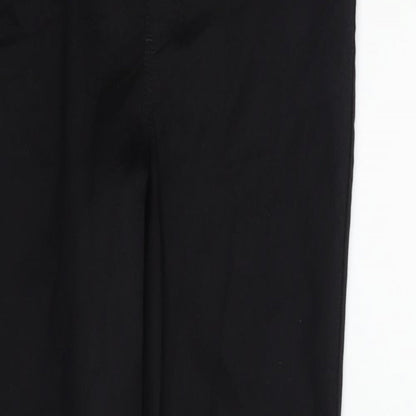 Womens UK Size 12 F&F Regular Fit  Black Trousers