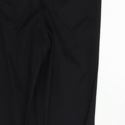 Womens UK Size 12 F&F Regular Fit  Black Trousers