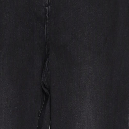 Womens UK Size 10 H&M Regular Fit  Grey Trousers