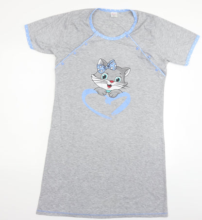 tcl Womens Grey   T-Shirt Dress  Size XL  - CAT