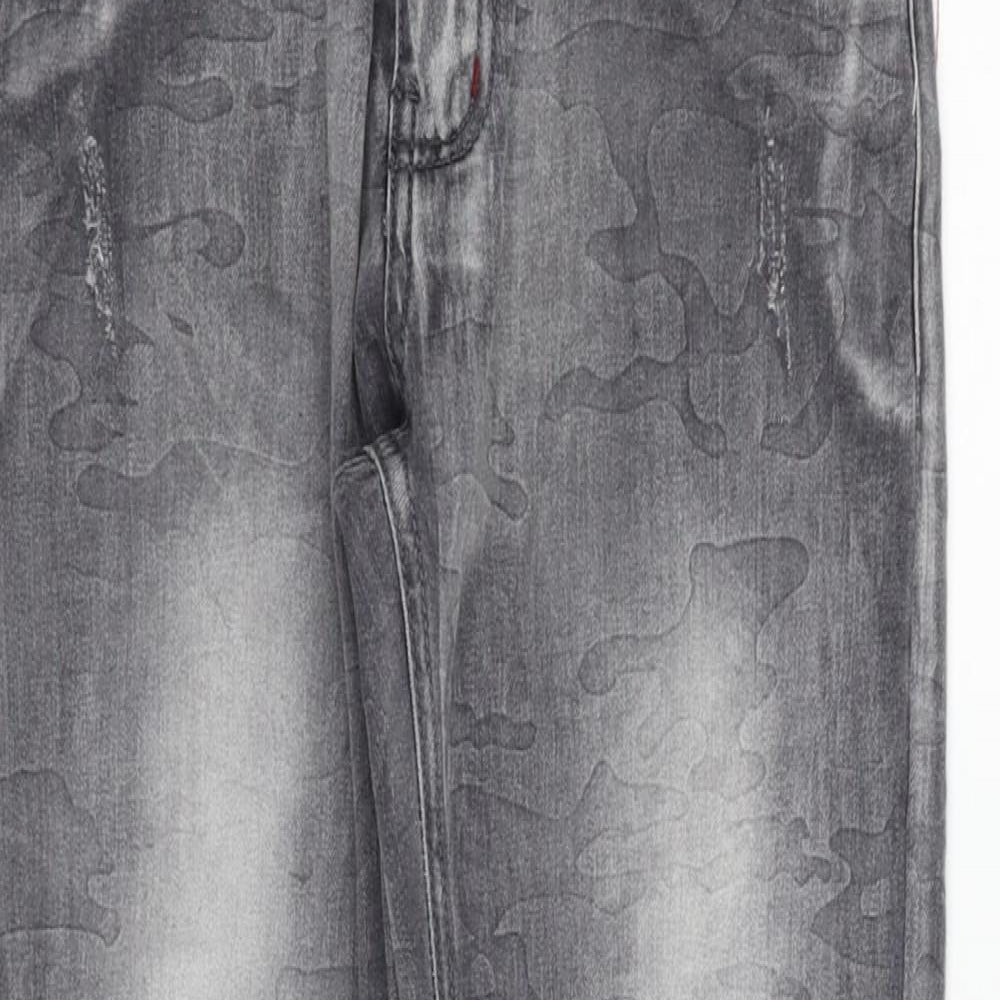 dola elvin Girls Grey   Straight Jeans Size 13-14 Years