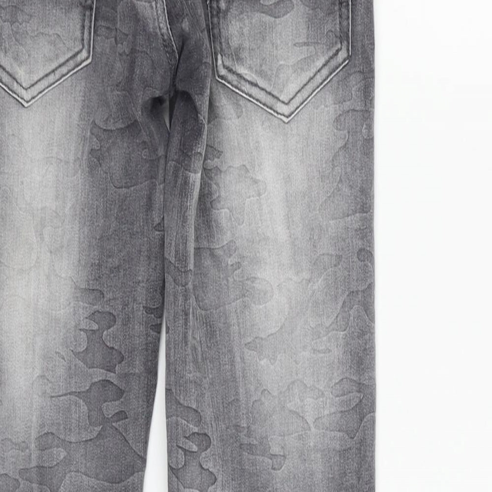 dola elvin Girls Grey   Straight Jeans Size 13-14 Years