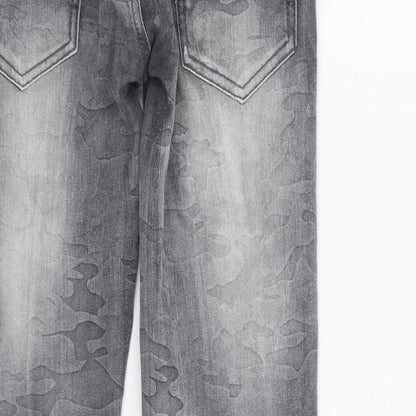 dola elvin Girls Grey   Straight Jeans Size 13-14 Years