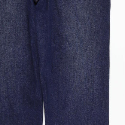 Womens UK Size 32 in blue motion Regular Fit Straight Blue Jeans