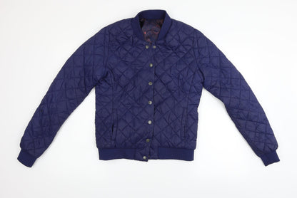 ESMARA Womens Blue   Jacket Coat Size 8  - washable mark on arm