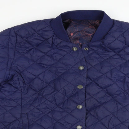 ESMARA Womens Blue   Jacket Coat Size 8  - washable mark on arm