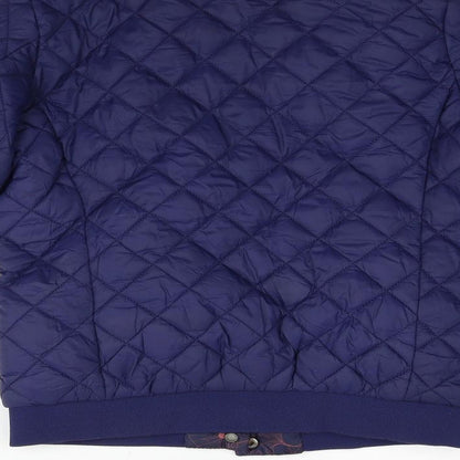 ESMARA Womens Blue   Jacket Coat Size 8  - washable mark on arm