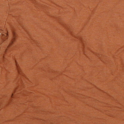George Boys Brown   Basic T-Shirt Size 18-24 Months