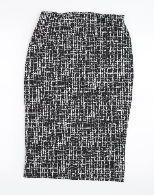 Papaya Womens Black   Straight & Pencil Skirt Size 8