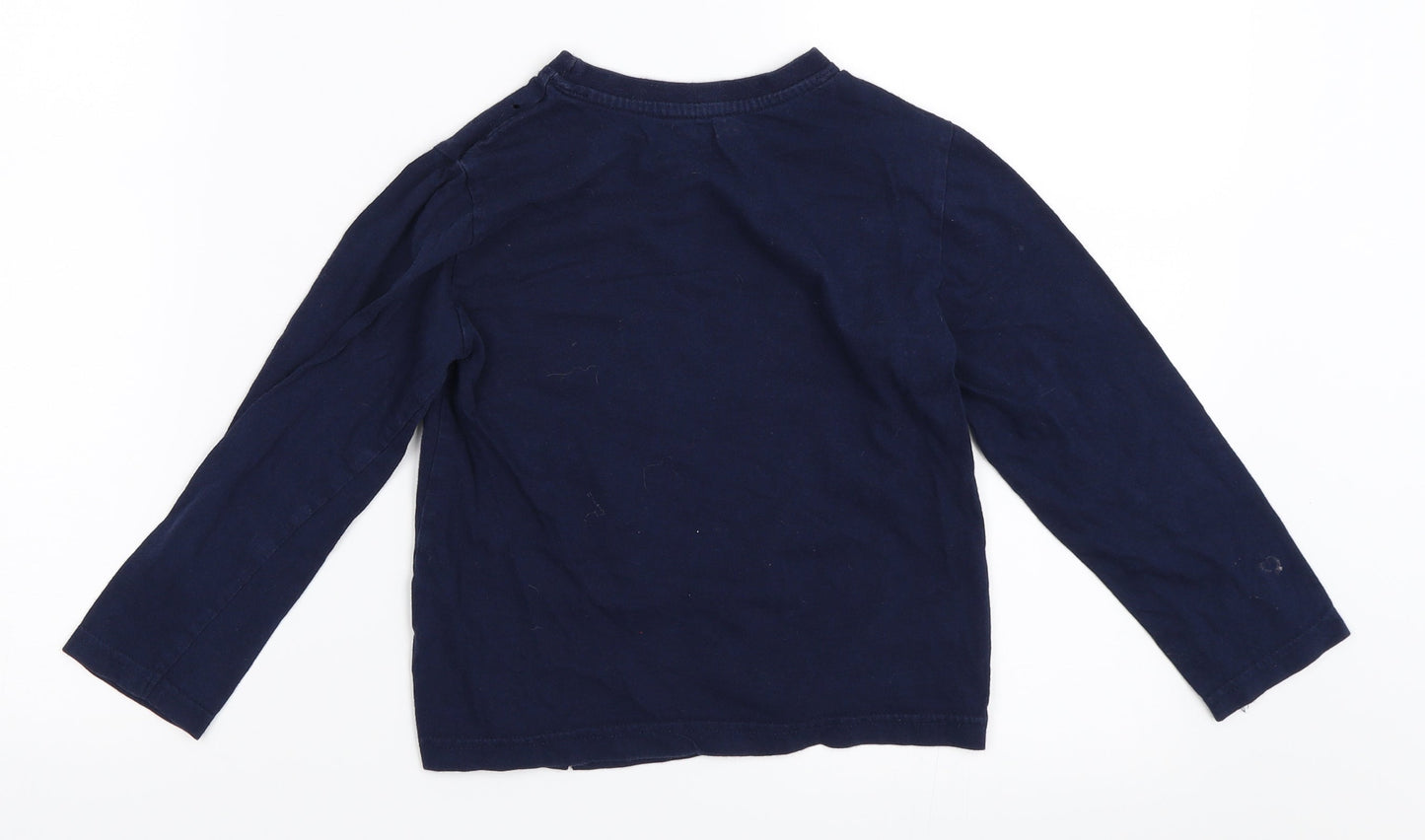 Primark Boys Blue   Basic T-Shirt Size 5-6 Years