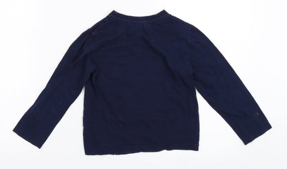Primark Boys Blue   Basic T-Shirt Size 5-6 Years