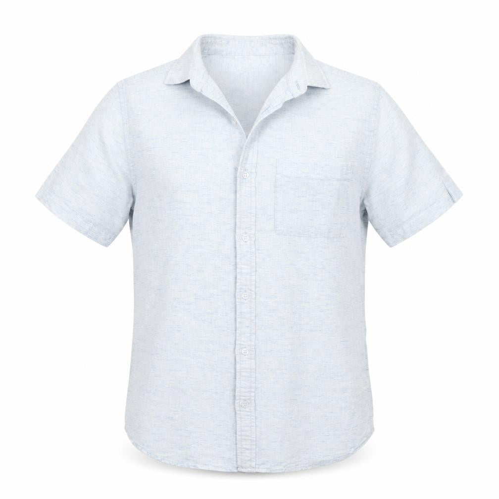 Mens UK Size XS New Look Blue  Button-Up Short Sleeve Casual Shirt