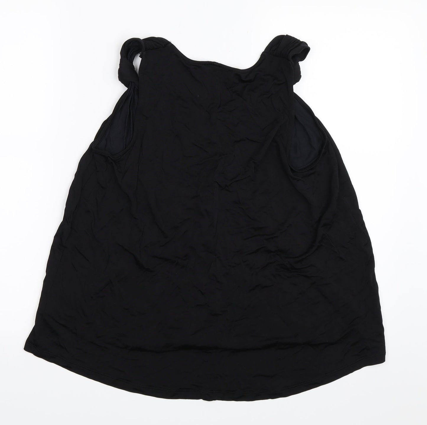 Womens UK Size 12 Marks and Spencer Black Basic Blouse