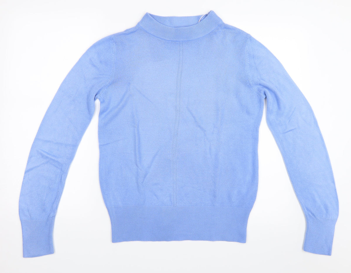 Additional front view of Annabelle women’s blue jumper, size S